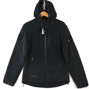 Baerskin Tactical Hoodie 4.0 Mens Small Black Full Zip Outdoor Hiking Jacket